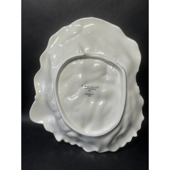 Fitz and Floyd Christmas Canapé Plate - Winter Wonderland - Picture 3 of 4